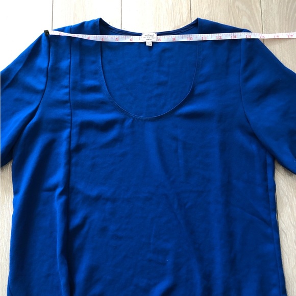 Aritzia Wilfred Crepe Blouse Fabric Made in Japan Size XS - Picture 2 of 10